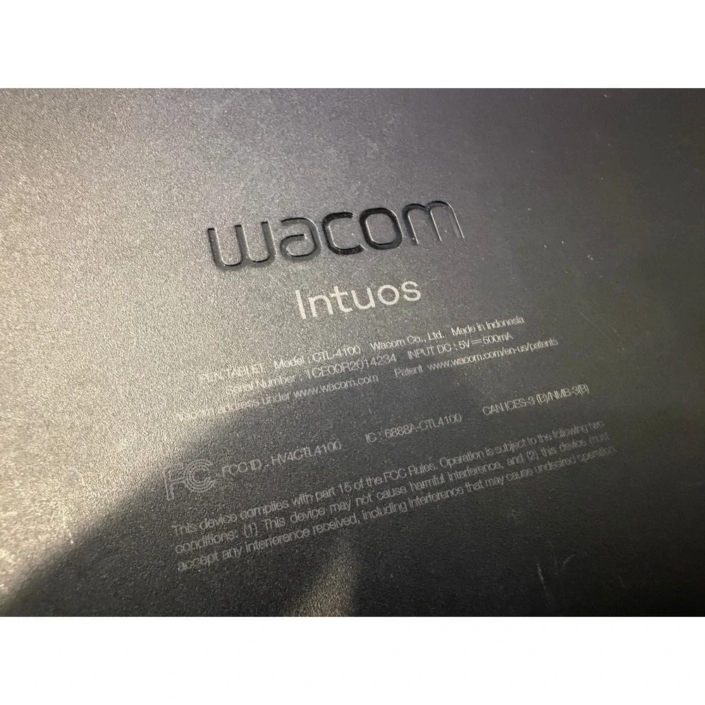 Wacom‎ Intuos CTL-4100 Graphics Drawing Pen Tablet Black Small ExpressKeys